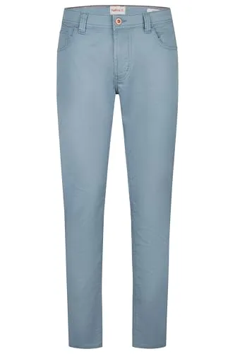 Hattric 5-Pocket Harris Cotton Satin Light Blue, 33/30