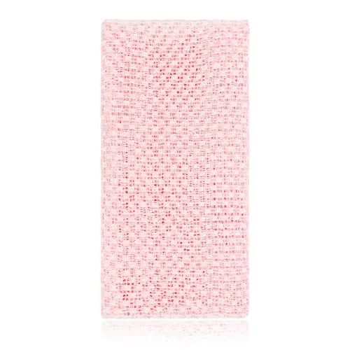 Stück Japanischer Peeling-Waschlappen, Rückenschrubber Rückenbürste Luffa Schwamm Duschschwamm Peeling Schwamm, Body Scrubber Loofah Sponge Bath Shower für Bad und Dusche(Rosa) 1