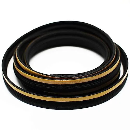 Kamindichtung selbstklebend 3m, ø 18x8mm Stegdichtung Lippendichtung Dichtband für Scheiben-Dichtung. Passend für Justus, Koppe, Oranier, Hark Kamin