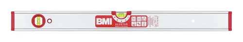 BMI Magnet-Wasserwaage LM ALUSTAR 40 cm eloxiert - Präzise Wasserwaage mit starken Magneten, ideal für Bau- und Renovierungsprojekte.