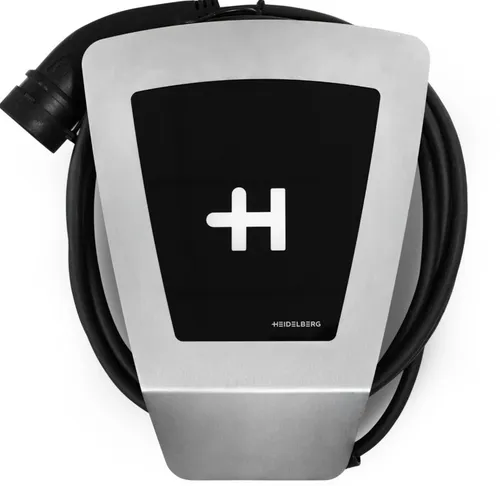 AMPERFIED Elektroauto-Ladestation Energy Control 11kW 5m schwarz - Wallbox für Elektroautos mit 11kW Ladeleistung, 5m Kabel und smarten Funktionen zur Energieüberwachung.