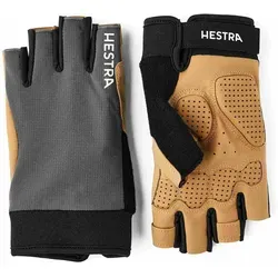 Hestra Bike Guard D3O Short 5 Finger Handschuhe Größe 11 Grau