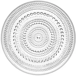 Iittala Kastehelmi Teller 170mm Klar in weiß von Iittala
