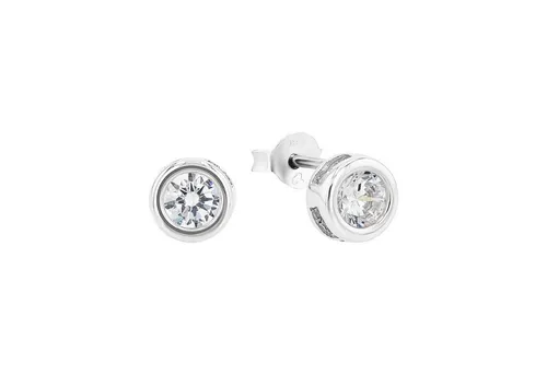 Amor Ohrstecker 925 Sterling Silber mit Zirkonia von Amor