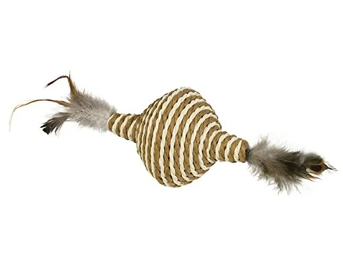 Nobby 66918 Kreisel mit Rassel und Federn