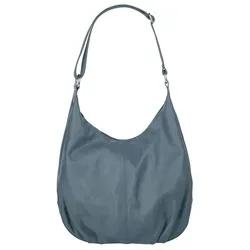 Cluty Shopper Damen 021408 blau - Handtasche aus 100 % Rindleder, ideal für den Alltag mit geräumigem Hauptfach und sicherem Smartphonefach für Geräte bis 5,5 Zoll. Leicht und stilvoll, perfekt für unterwegs.