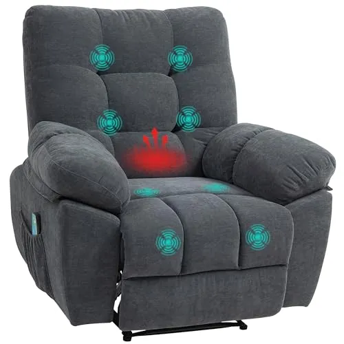 HOMCOM Massagesessel Recliner-Sessel von HOMCOM