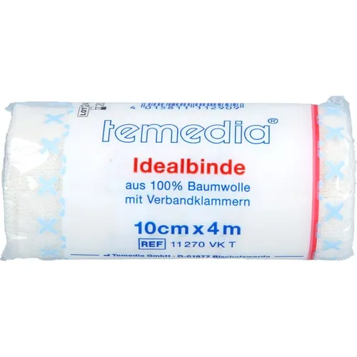 Idealbinde 10 cm mit Klammer 1 St