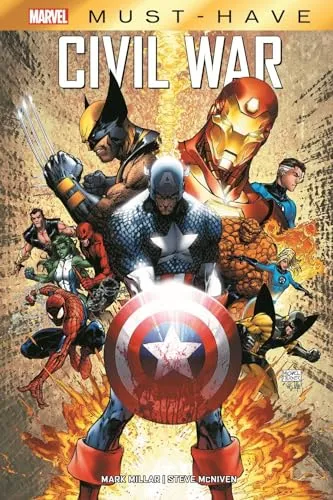 Marvel Must-Have: Civil War - Mangas mit epischer Handlung, die die Konflikte der Superhelden spannend darstellt und Fans in die Welt von Marvel eintauchen lässt.