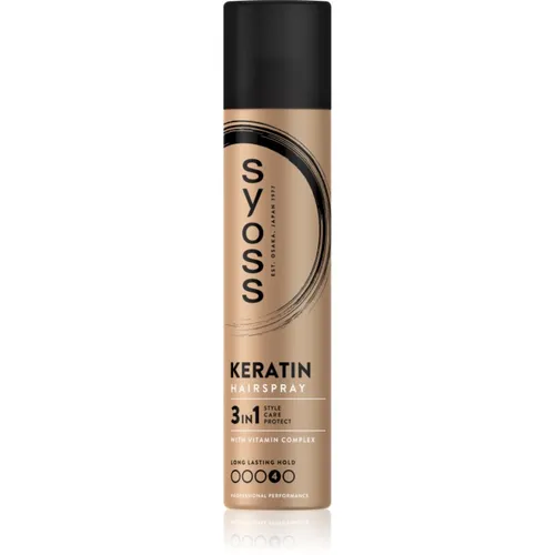 Syoss Keratin Hairspray Haarspray mit extra starker Fixierung 300 ml
