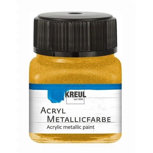Kreul Acryl Neonfarbe gold 20ml Glas 100 ml / 15,95