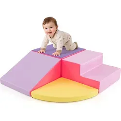 COSTWAY 4-teilige Schaumstoffbausteine für Kinder von Costway