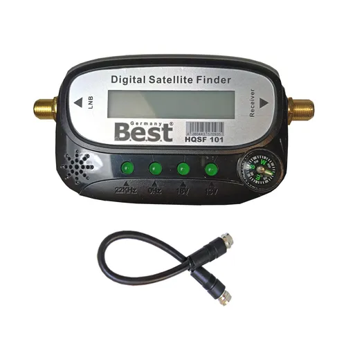 Digital Sat Finder LCD Display Best HQSF 101 Full HD 3D Kompass NEU TOP