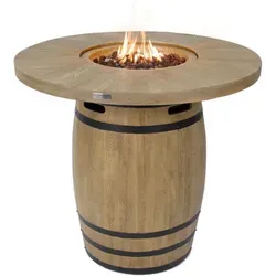 Elementi Feuerstelle – Naturstein 122x110x122 cm - Rustikale Feuerstelle aus Naturstein für gemütliche Abende im Freien. Wetterfest und langlebig, ideal für Camping und Gartenpartys. Genießen Sie die Wärme und Atmosphäre unter freiem Himmel.