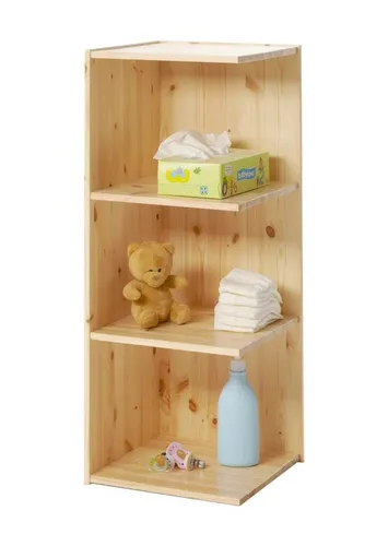 TiCAA Anstellregal für Wickeltisch Adam Moritz Natur von TiCAA