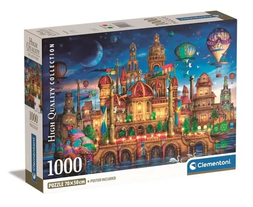 Puzzle 1000 elementów Downtown CLEMENTONI 39778 CLEMENTONI 8005125397785