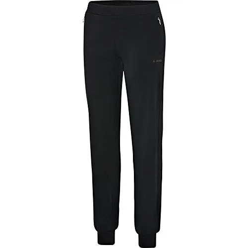 Jako Damen Trainingspants Casual, Schwarz, 34, 6604