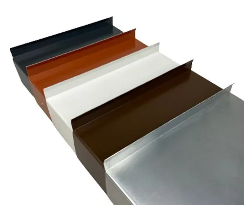 Wandanschlussstück für Mauerabdeckung Wandanschluss groß oder klein Attika