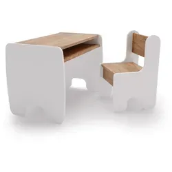Raumhirsch Furniture Kindersitzgruppe, Weiß, Holzwerkstoff, 70x55x40 cm, Kinder- & Jugendzimmer, Kindermöbel, Kindersitzmöbel & -tische, Kindersitzgruppen