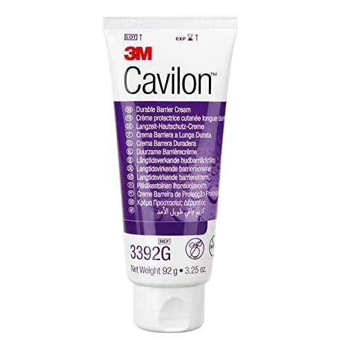 CAVILON 3M Langzeit-Hautschutz-Creme 3392G - Inkontinenzpflege mit 24h Schutzwirkung, hochergiebig, wasserfest und hypoallergen – ideal für sensitive Haut.