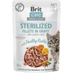 Brit Care Fillets in Gravy Healthy Rabbit von Brit
