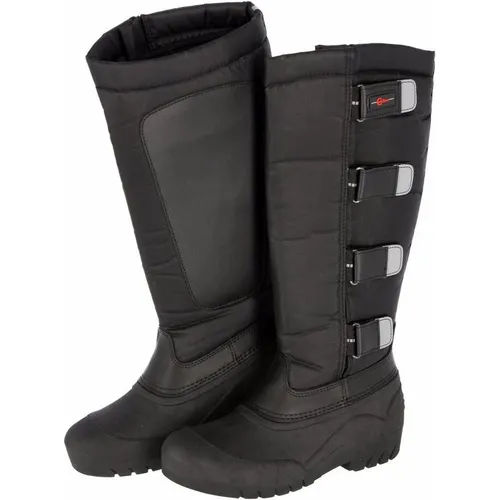 Kerbl Covalliero Thermoreitstiefel Classic, Winterstiefel 42 - Wasserdichter Reit- und Outdoorstiefel mit warmem Webpelz-Futter, ideal für kalte Tage. Pflegeleicht und mit 3 verstellbaren Klettverschlüssen für optimale Wadenregulierung.