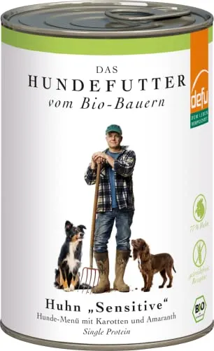 defu Huhn Sensitive Hunde-Menü, 410 g (12er Pack)