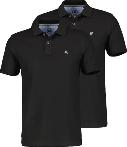 LERROS 2er Pack Basic Poloshirt – Atmungsaktiv und Formbeständig - Dieses Herren Poloshirt aus leichter Piqueware sorgt für ein angenehmes Tragegefühl. Mit Cool und Dry Funktion bleibt die Haut trocken. Ideal für Freizeit und Büro, bietet es einen sportlichen Look und langanhaltende Qualität.