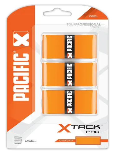 Pacific Overgrip xTack Pro 0.55mm orange 3er in orange von Pacific