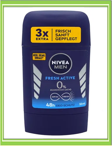 Nivea Men Fresh Active Deo-Stick Herren 50ml  |€60,-/L