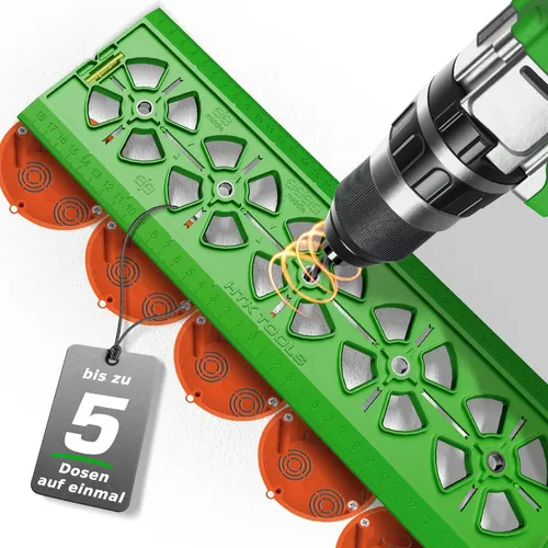 HTK TOOLS Bohrschablone Steckdose von HTK Tools