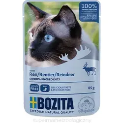 Bozita Katzen-Nassfutter Rentier Häppchen in Gelee 85 g von Bozita