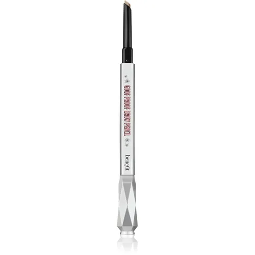 Benefit Cosmetics Goof Proof Brow Pencil 02 - Warm Golden Blonde - Beauty Augenbrauenstift mit breiter und spitzer Seite für einfaches Auffüllen und präzise Konturen, ideal für perfekte Brauen in nur wenigen Strichen.