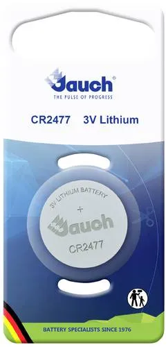 Jauch Quartz Knopfzelle CR2477 3V 1 St. 1000 mAh Lithium