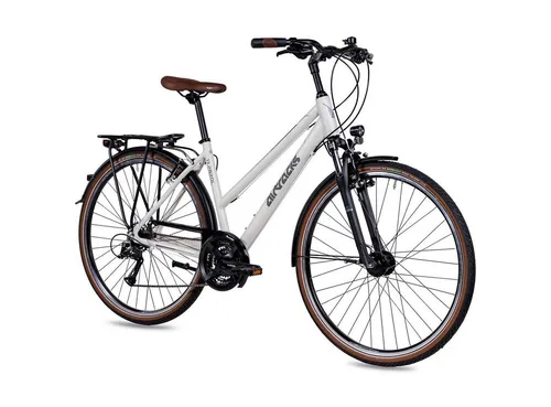 Airtracks Damen Trekking Fahrrad 28 Zoll TR.2820L in weiß von Airtracks