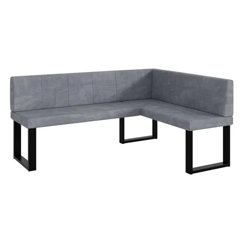 MEBLINI Eckbank für Esszimmer in grau von MEBLINI