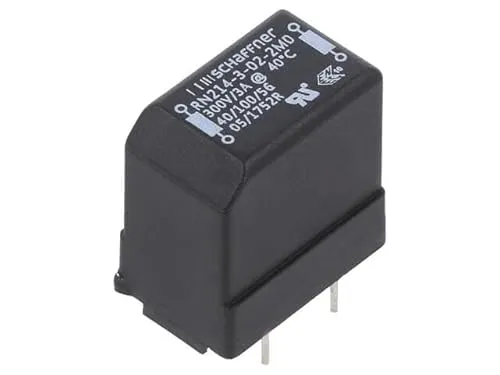 RN214-3-02-2M0 Drossel: Draht mit Kompensierung THT 2mH 3A 52mΩ 12,5x10mm SCHAFF