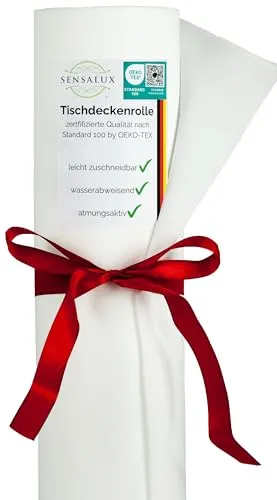 Tischtücher Weiß von Sensalux