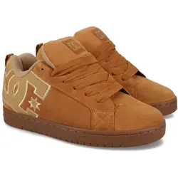 DC Shoes Court Graffik Sneaker rot 42,5 EU - Stylische Sneaker für Herren in Größe 42,5, aus hochwertigem Leder, ideal für Freizeit und Sport, mit robustem Schnürverschluss für optimalen Halt.