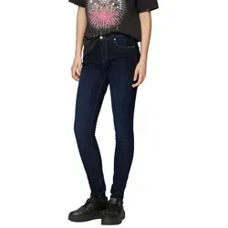 s.Oliver Damen 2150146 Jeans, Blue 53Z7,34W / 30L - Modische Skinny Fit Jeans mit 5-Pocket-Form, Mid Rise und Gürtelschlaufen für perfekten Sitz und Stil.