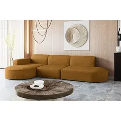 Kaiser Möbel Ecksofa Modena 296 cm in gelb von Kaiser