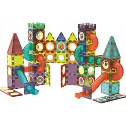 Krumad Magnetische, Dunkelgelb, Mehrfarbig, Kunststoff, 5x5 cm, Spielzeug, Kinderspielzeug, Konstruktionsspielzeug