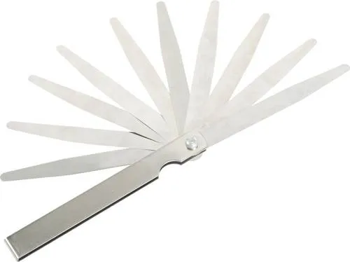 Dasqua 1817-0100 Fühlerlehre 0.02 - 1.00mm Anzahl Blätter: 17 DIN 2275