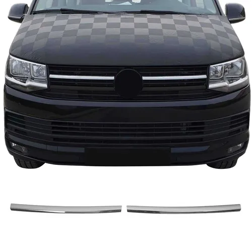 OMAC Zier- / Schutzleistensatz Kühlergitter K-7550081 - Front- & Kühlergrills, selbstklebend und langlebig, ideal für eine ansprechende Optik und Schutz Ihres Kühlergitters.