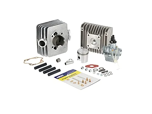 Set: Tuning 70ccm 4-Kanal mit AMAL Vergaser für Simson S70, S83, SR80 - Vergaseranlagen mit hochwertigen Tuning-Teilen, inklusive AMAL Vergaser für optimale Leistung und originale Optik – ideal für S70, S83 und SR80.