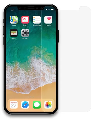 Folie Klar für iPhone X / XS Displayschutz Schutzfolie