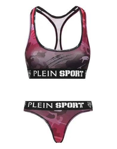PLEIN SPORT Damen Unterwäschenset CAMOUFLAGE in pink von Plein Sport