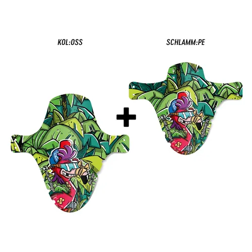 Riesel Design Fahrrad MTB Schutzblech Set Mudguard Vorne & Hinten 20
