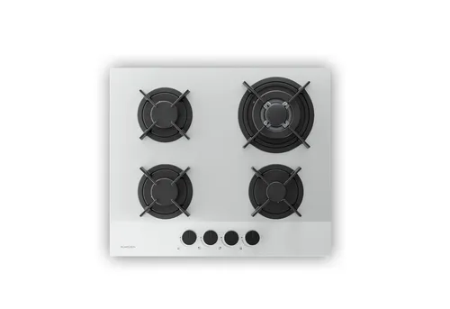 Velaire Gaskochfeld 4-flammig mit elektrischer Zündung in weiß von Klarstein