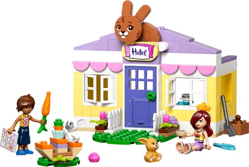 LEGO® Friends 42679 Heartlake City Hasenhotel Spielbausteine, (Set, 161 St., Set)